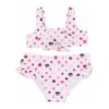 Chiara Ferragni Baby Girl's Stretch Fabric Bikini With Stars Print