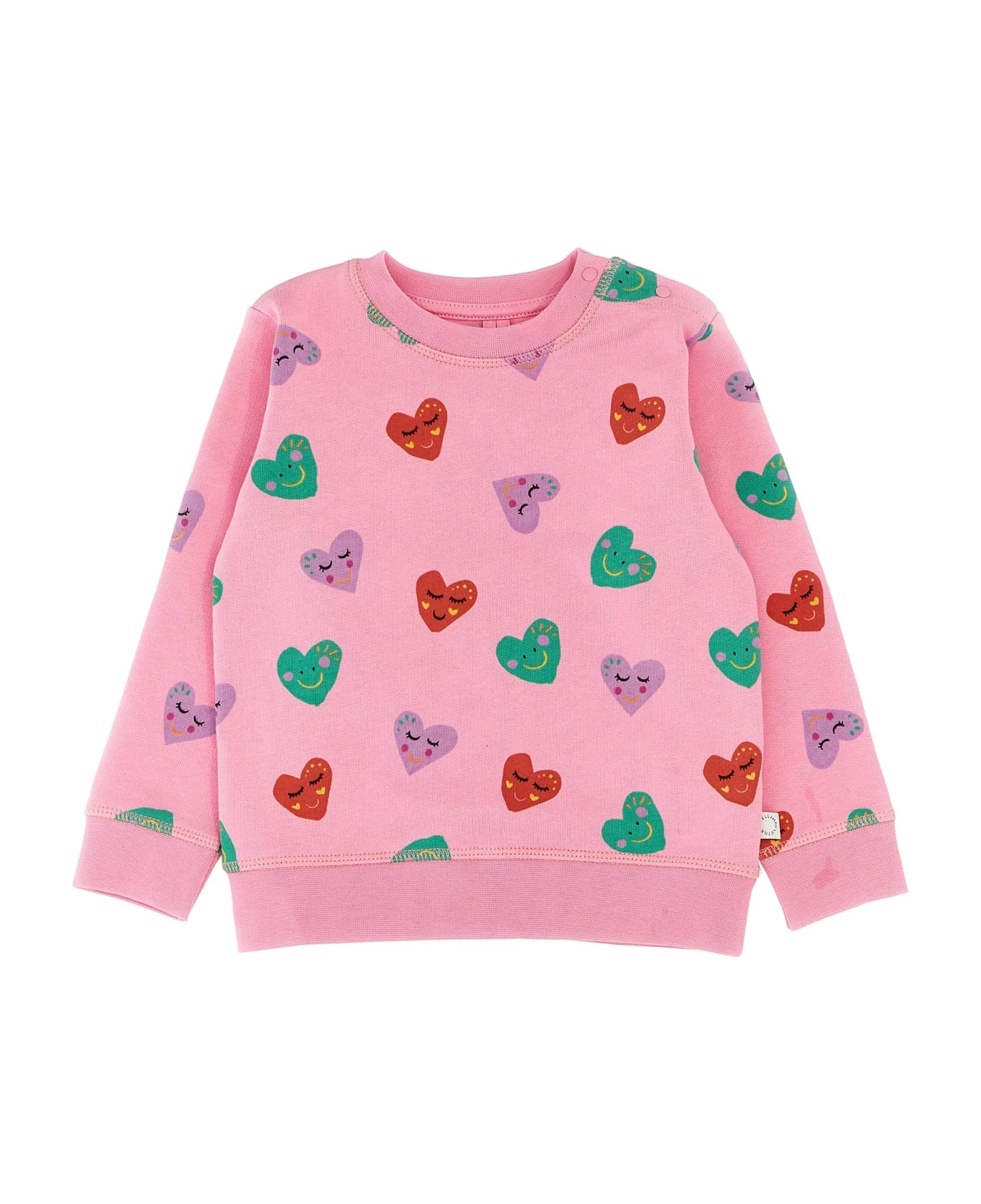 Stella McCartney Kids Heart Sweatshirt 1 Stella McCartney Kids Heart Sweatshirt