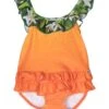 Molo Orange Swimsuit Baby Girl Kids