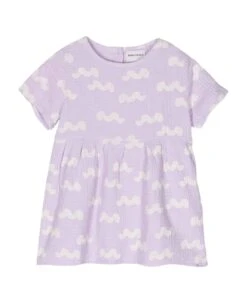 Bobo Choses Lilac Dress Baby Girl .