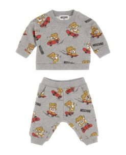 MOSCHINO Sweatshirt And Pant Ensemble