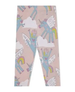 Stella McCartney Kids Pink Cotton Leggins